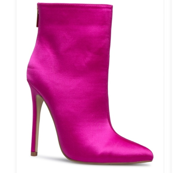 ISO SHOE DAZZLE TEZZA SATIN BOOTS - Picture 3 of 3